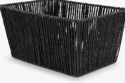 LARSEMILCesta LARSEMIL A23xL33xA17cm negro