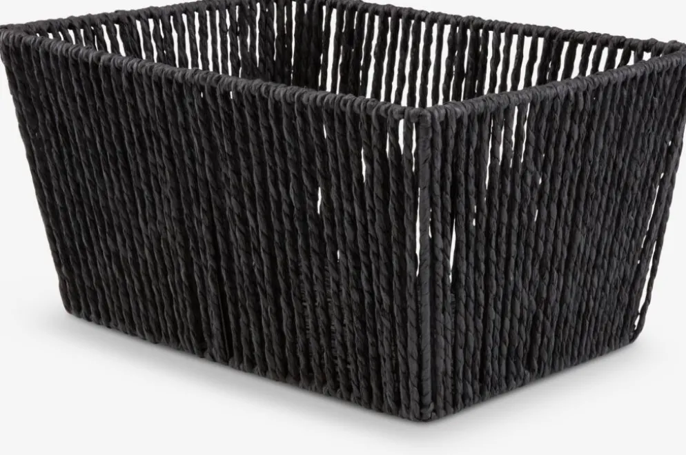 LARSEMILCesta LARSEMIL A23xL33xA17cm negro