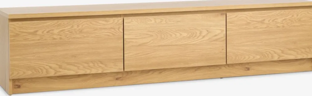LIMFJORDENMueble TV LIMFJORDEN 2 cajones 1 puerta color roble cálido