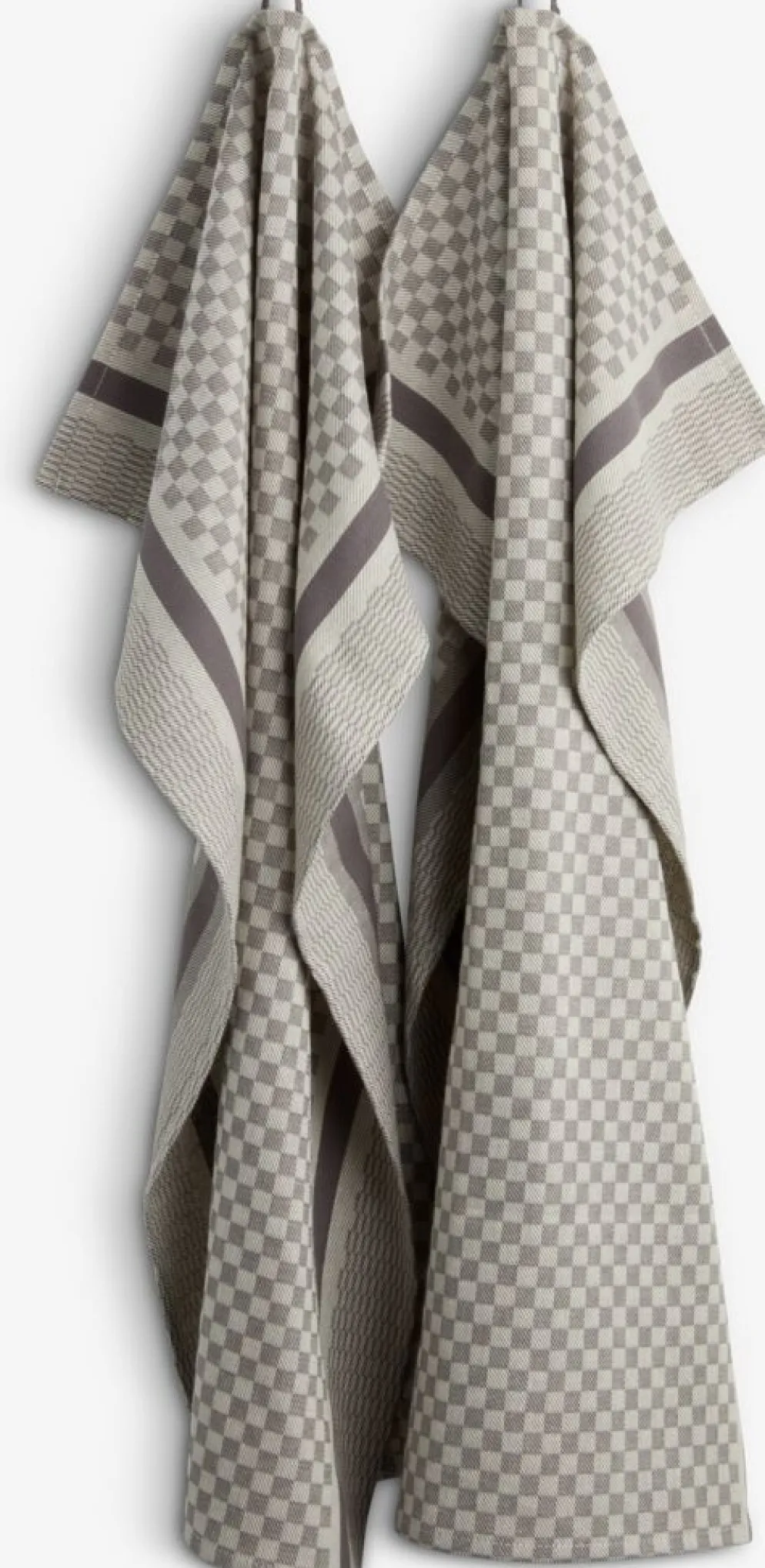 LIMURTPaño de cocina LIMURT 50x70 gris 2 unidades