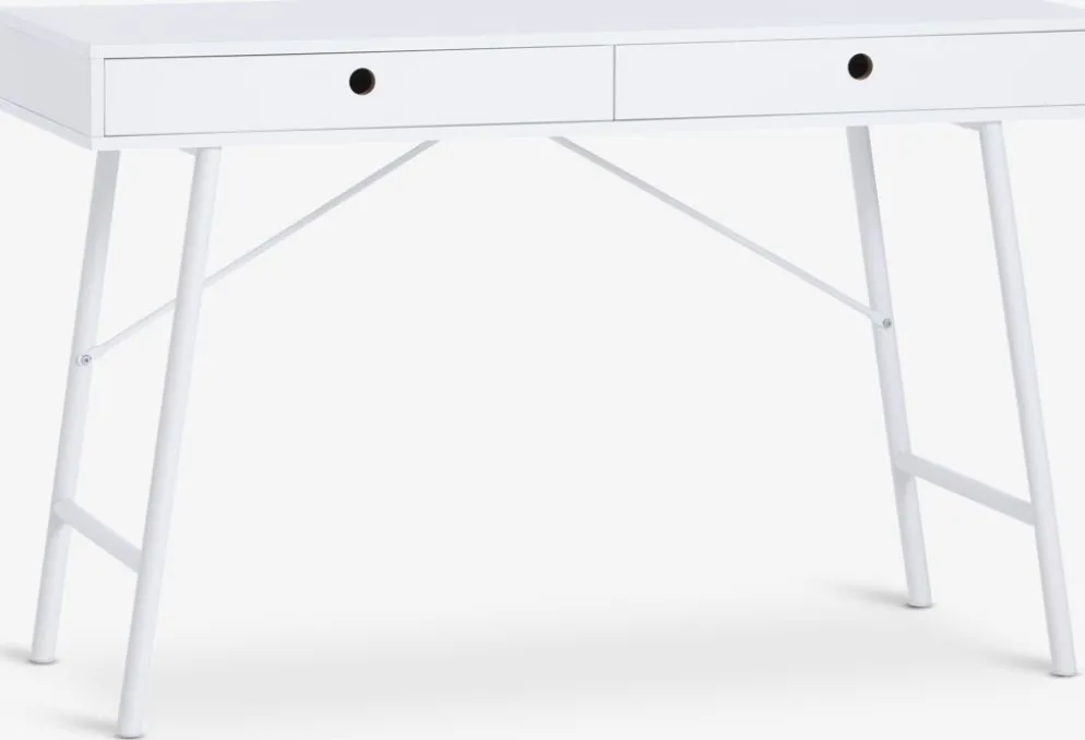 LINDVEDEscritorio LINDVED 48x120 2 cajones blanco
