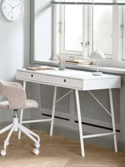 LINDVEDEscritorio LINDVED 48x120 2 cajones blanco