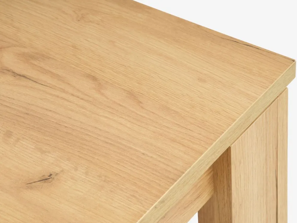 LINTRUPMesa de comedor LINTRUP 90x190/280 roble salvaje natural