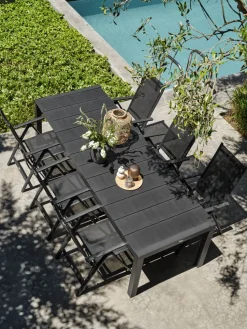 LOMMASilla reclinable LOMMA negro