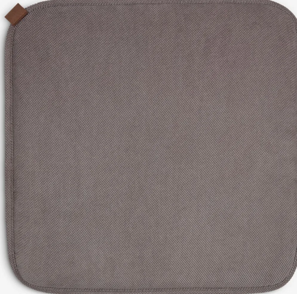 LOMMECojín de asiento LOMME 38x38x2 gris