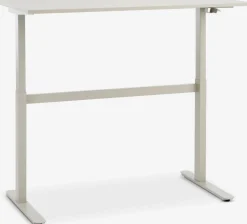 LUNDTOFTEscritorio elevable gas LUNDTOFT 70x130 beis