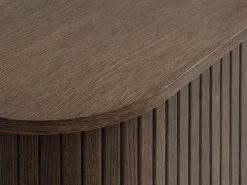LYNGVIGAparador LYNGVIG 160cm 2 puertas persiana roble oscuro
