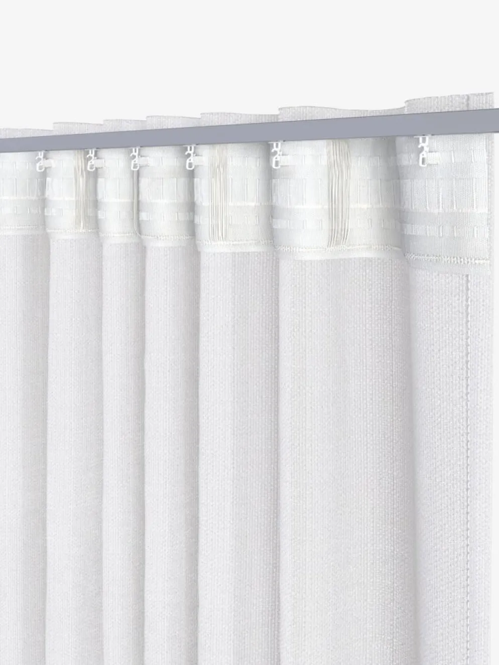 LYSERENCortina LYSEREN 1x140x245 blanco crudo