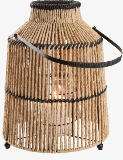 MAALTHEFarol MAALTHE Ø27xA35cm natural/negro