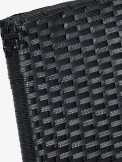 MADERUP + GUDHJEMMesa MADERUP L205 + 4 sillas GUDHJEM negro