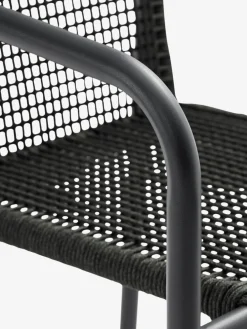 MADERUP + KRISTIANSTADMesa MADERUP L90 negro + 4 sillas KRISTIANSTAD verde