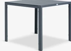MADERUP + KRISTIANSTADMesa MADERUP L90 negro + 4 sillas KRISTIANSTAD verde