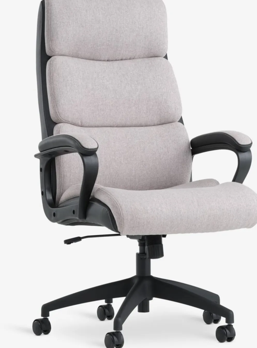 MARBJERGSilla de oficina MARBJERG polipiel negro/gris