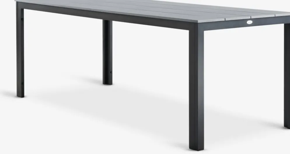 MARIELYST + GUDHJEMMesa MARIELYST L205 + 4 sillas GUDHJEM gris