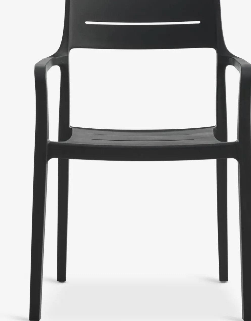 MARIELYST + INGSTRUPMesa MARIELYST L150 gris + 4 sillas INGSTRUP negro