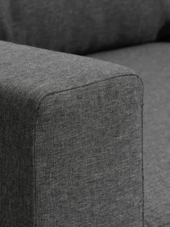 MARSLEVSofá cama MARSLEV 3 plazas tela gris oscuro