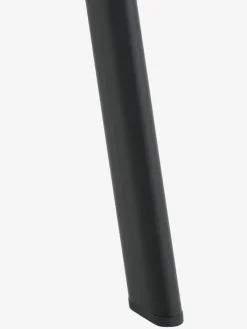 MELBYSilla de comedor MELBY tela marrón claro/negro