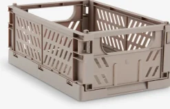 MILASCesta MILAS A16xL25xA10cm plegable gris