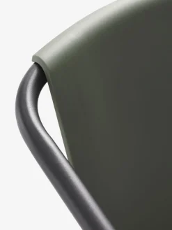 MODUMSilla apilable MODUM verde oliva