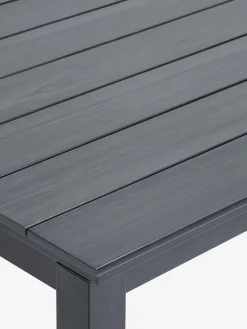 MOSS + AIDTMesa MOSS L214/315 gris + 4 sillas AIDT negro