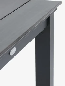 MOSS + MYSENMesa MOSS L214/315 + 4 sillas MYSEN gris