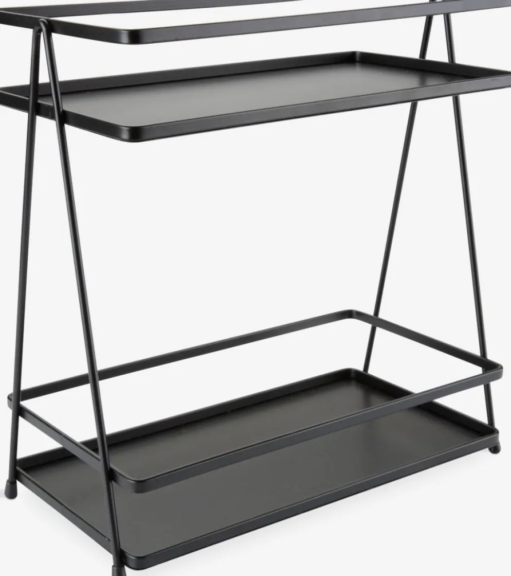 NACKAEstantería para baño NACKA A14xL26xA28cm negro