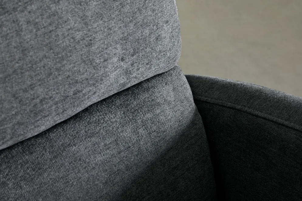 NAKSKOVSillón reclinable NAKSKOV gris oscuro