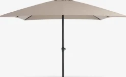 NAMDALSombrilla inclinable NAMDAL A280xL280 arena oscuro