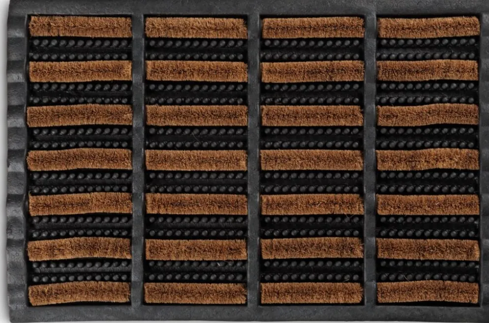 NAVRFelpudo NAVR 40x60x3 fibra de coco natural/negro