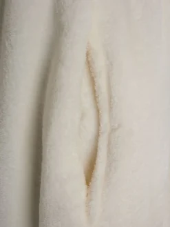 NYBROPLUSBata de microfibra NYBRO talla única blanco crudo