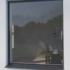 NYORDMosquitera NYORD 150x130 para ventana negro