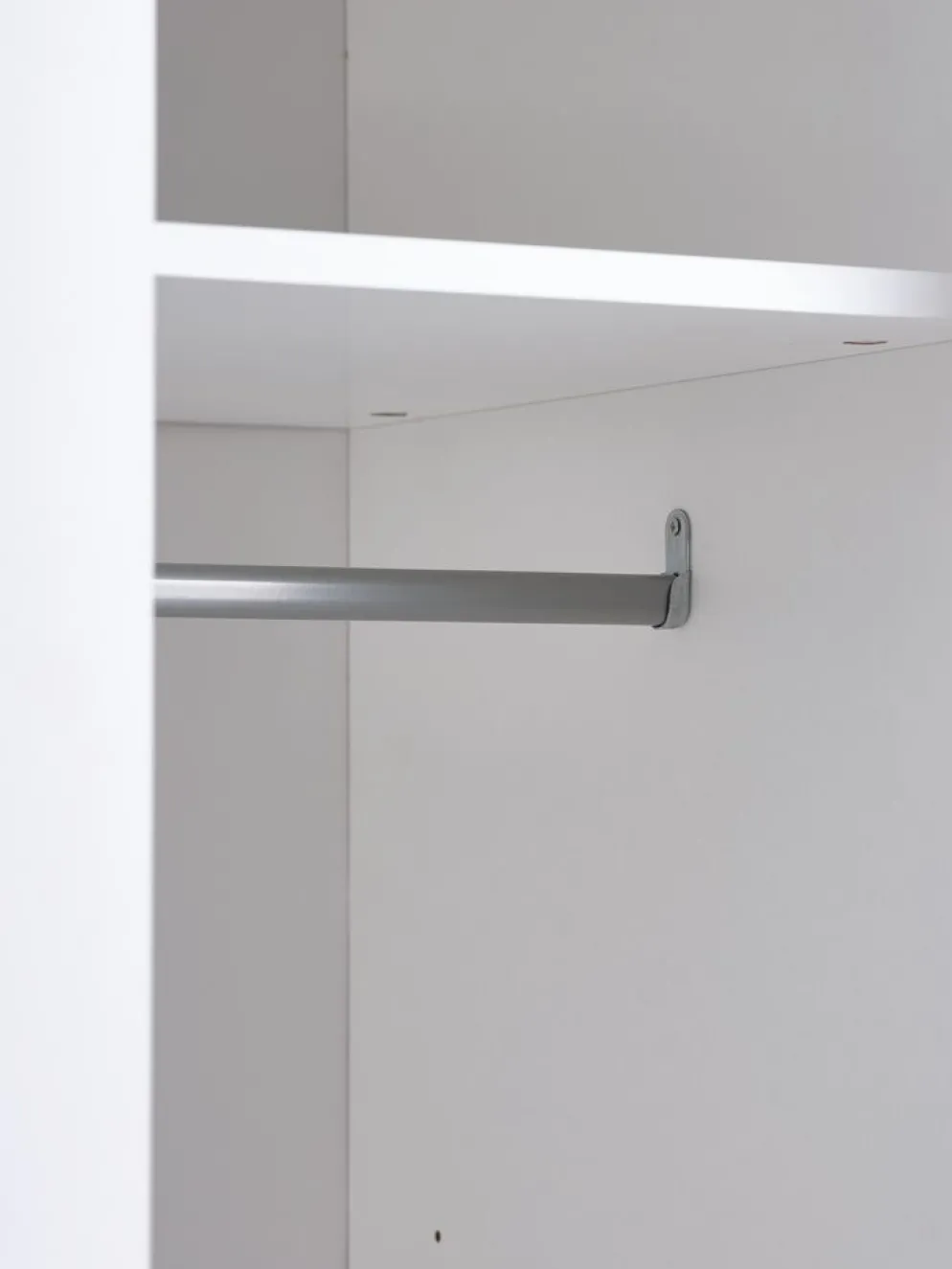 ODDERArmario ODDER 120x201 2 puertas correderas con espejo blanco