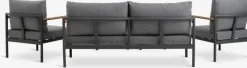 ODDESUNDConjunto muebles jardín ODDESUND 4,5 plazas gris