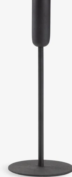 OLAVCandelabro OLAV Ø9xA24cm negro