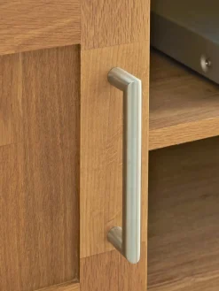 OLDEMueble TV OLDE 200cm 2 puertas 1 estante roble natural