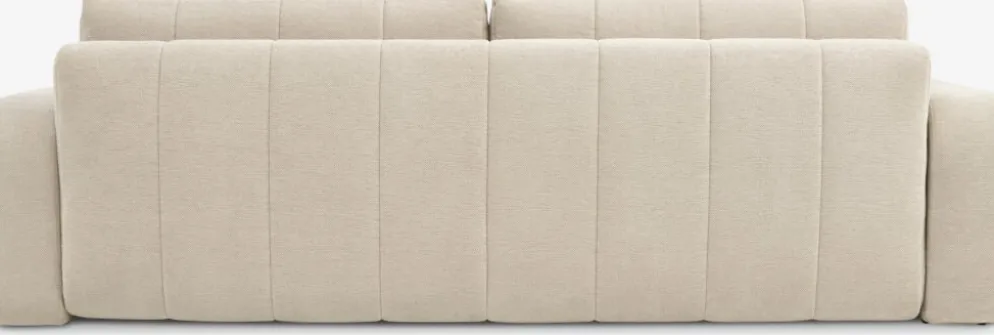 ORMSLEVSofá cama ORMSLEV 3 plazas tela beis