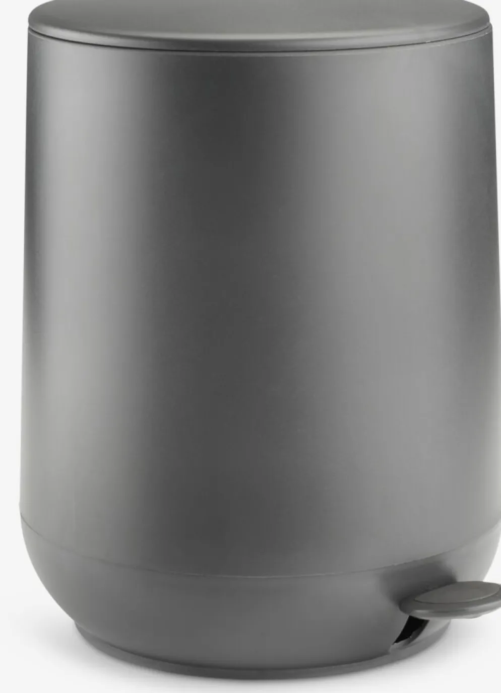 OXIECubo con pedal OXIE 5L con cierre suave gris oscuro