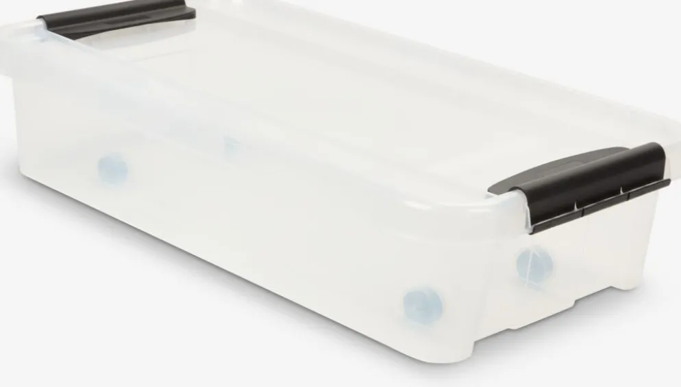 PROBOXCaja bajo cama PROBOX 31L con tapa transparente