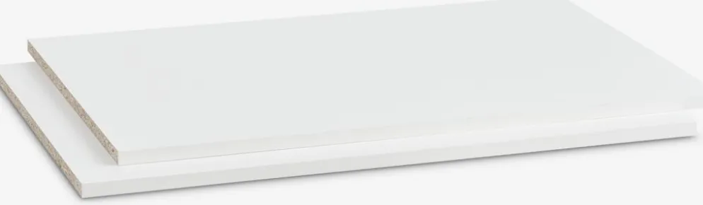RABERGEstantes para armario RABERG 150 2 unidades blanco