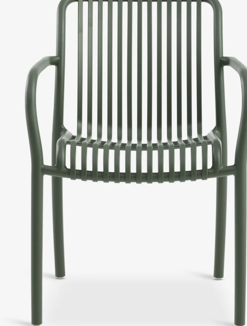 RADSTRUP + NABBENMesa RADSTRUP Ø60 negro + 2 sillas NABBEN verde oliva