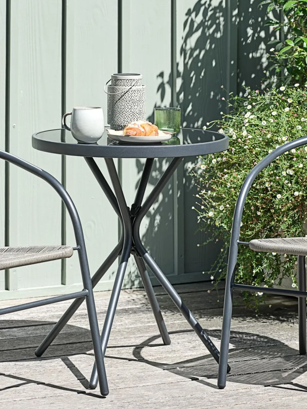 RADSTRUPMesa de balcón RADSTRUP Ø60 negro