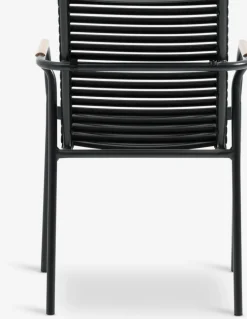RANGSTRUP + NABEMesa RANGSTRUP Ø110 natural/negro + 4 sillas NABE negro