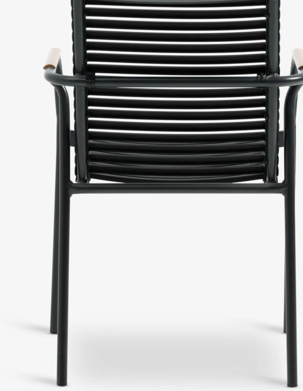 RANGSTRUP + NABEMesa RANGSTRUP Ø130 natural/negro + 4 sillas NABE negro