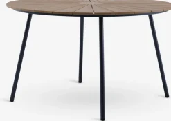 RANGSTRUP + TAGMARKMesa RANGSTRUP Ø130 natural/negro + 4 sillas TAGMARK