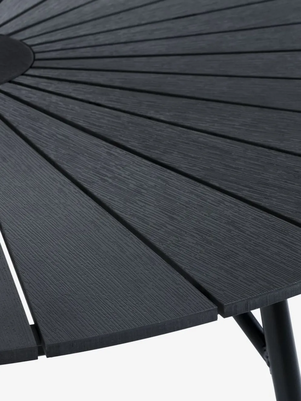 RANGSTRUPMesa de jardín RANGSTRUP Ø130 negro/negro
