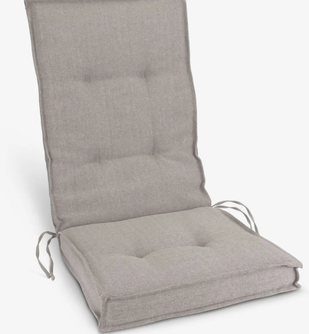 REBSENGECojín de jardín para silla reclinable REBSENGE gris claro