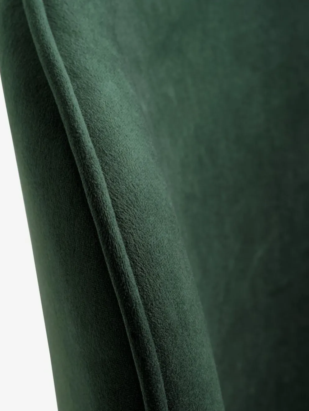 RISSKOVSilla de comedor RISSKOV terciopelo verde oscuro/negro
