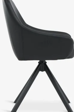 ROSTRUPSilla de comedor ROSTRUP giratoria negro