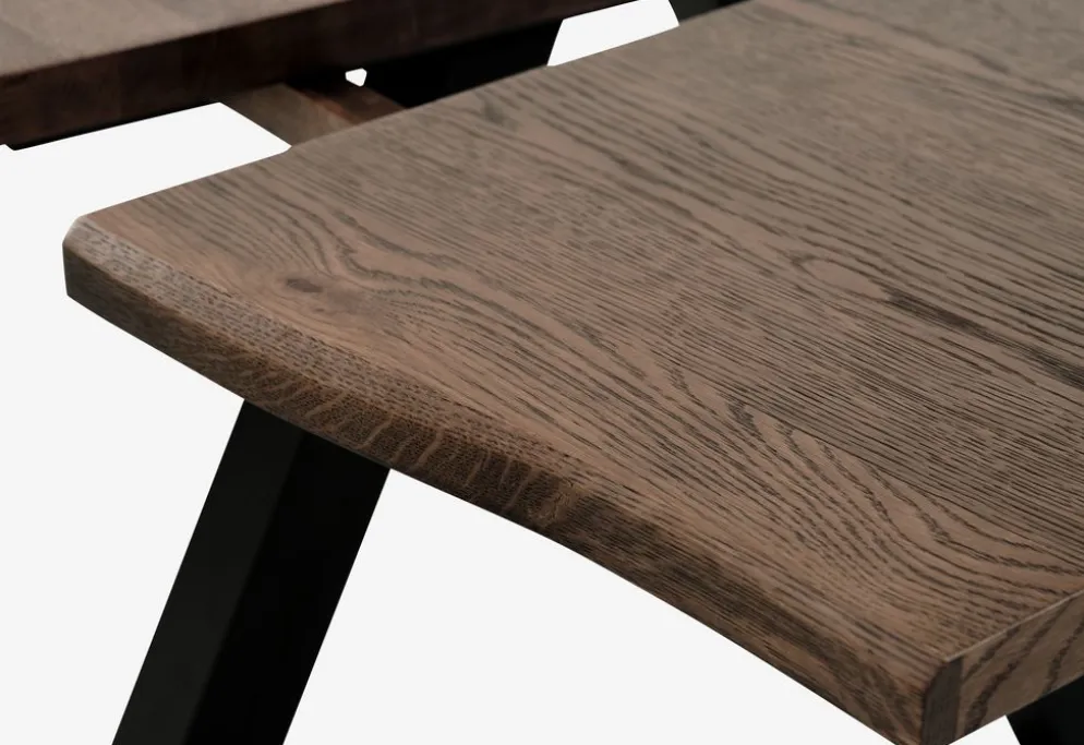SANDBYExtensión de mesa SANDBY 100x45 roble oscuro
