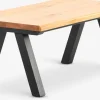 SANDBYMesa de centro SANDBY 60x110 roble natural/negro